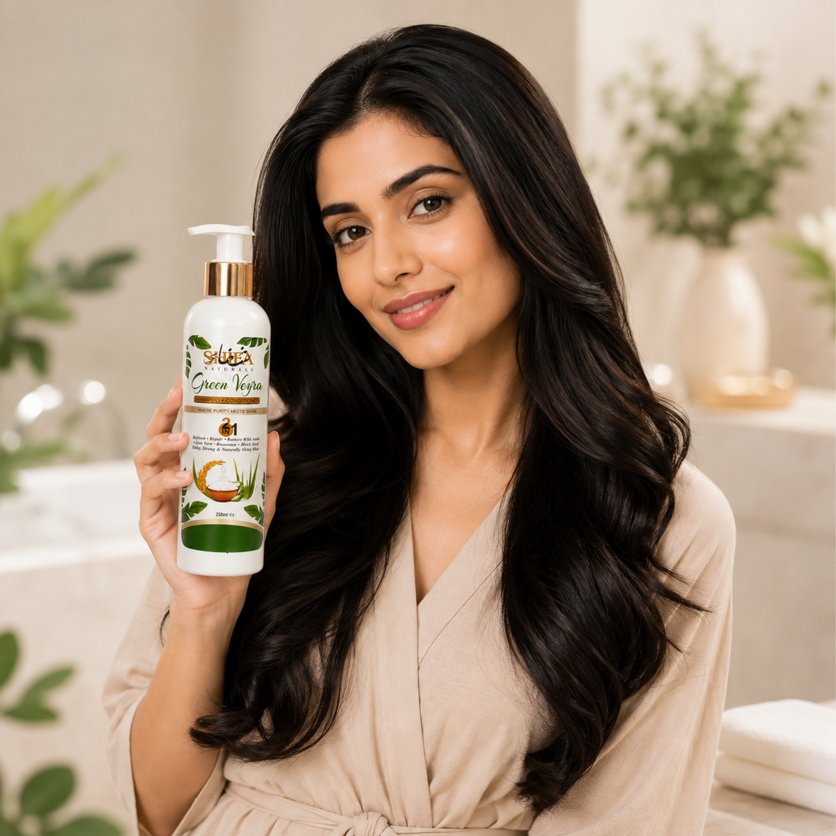 Opened product with key ingredients