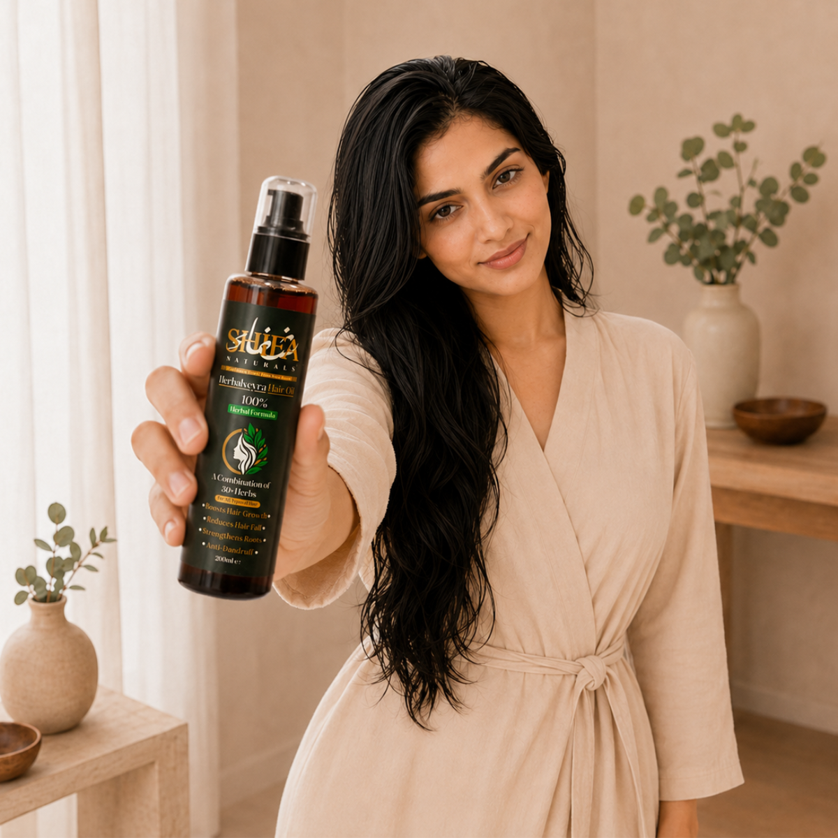 Opened product with key ingredients